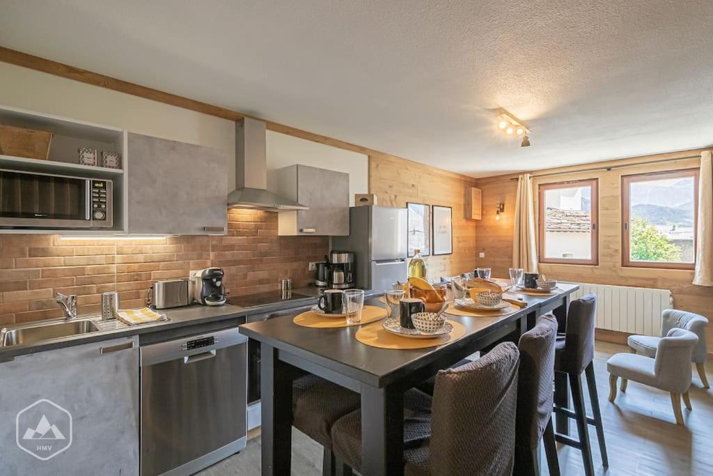 Cote-Bourget 4 Pers Duplex Les Forts Proche La Norma Aussois Villarodin-Bourget Bagian luar foto